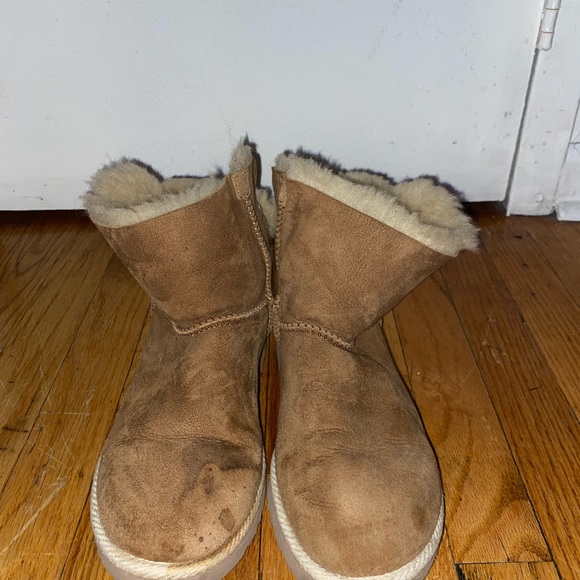 UGG Selene Chestnut Mini Boot size 7 - Picture 2 of 5